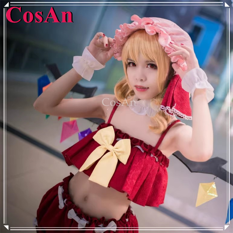 Party Games New - CosAn【Personnalisé】jeu Touhou projet Flandre Scarlet Cosplay