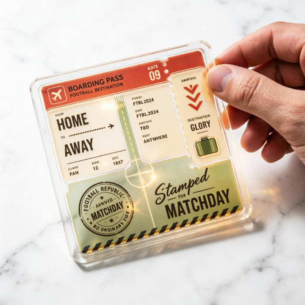 Party Games Game Pass - Sous-verre en acrylique « Home Away