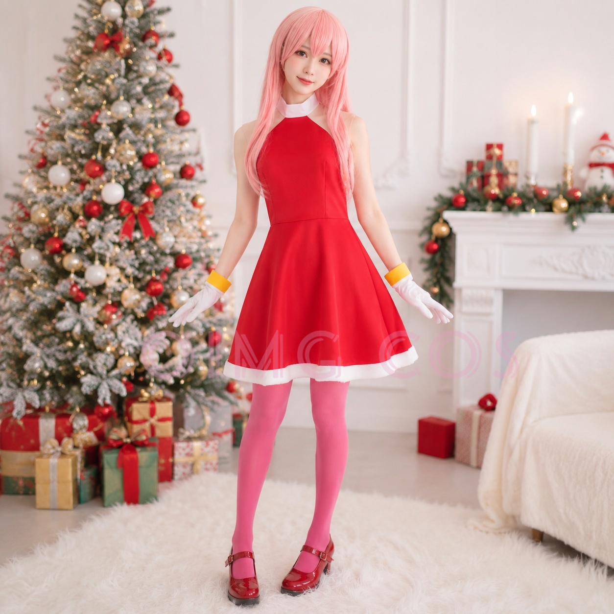 Party Games Kit - Costume de cosplay Amy Rose pour