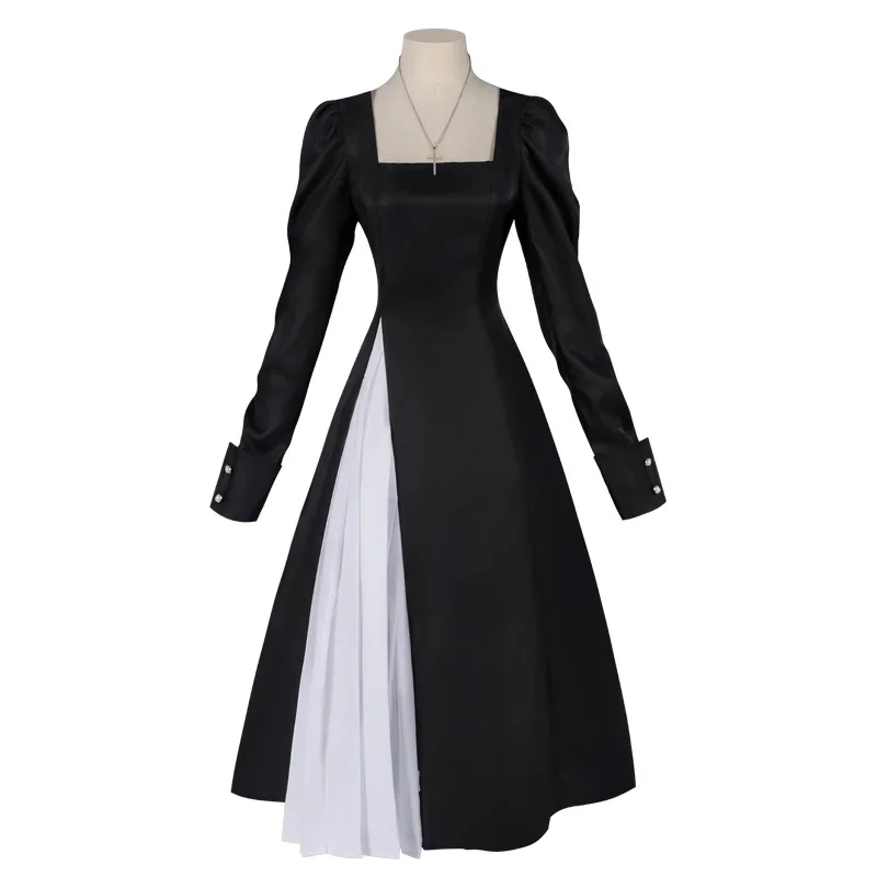 Party Games Crossplay - Costume de Nonne Sexy pour Halloween,