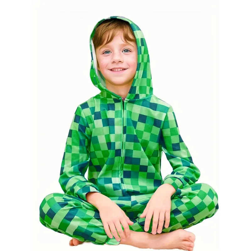 Party Games Animals - Nouvelle combinaison à capuche Creeper pour