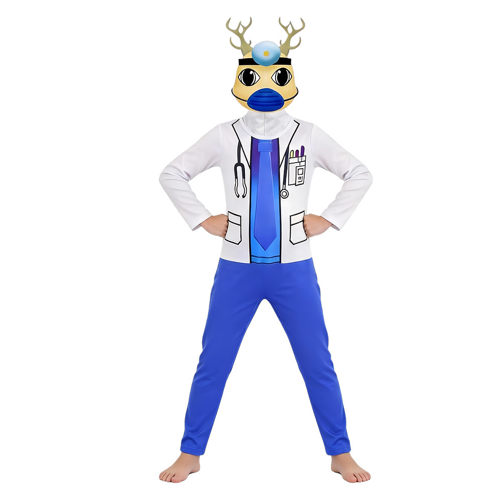 Party Games Animals - Costume de Cosplay de Docteur Cerf