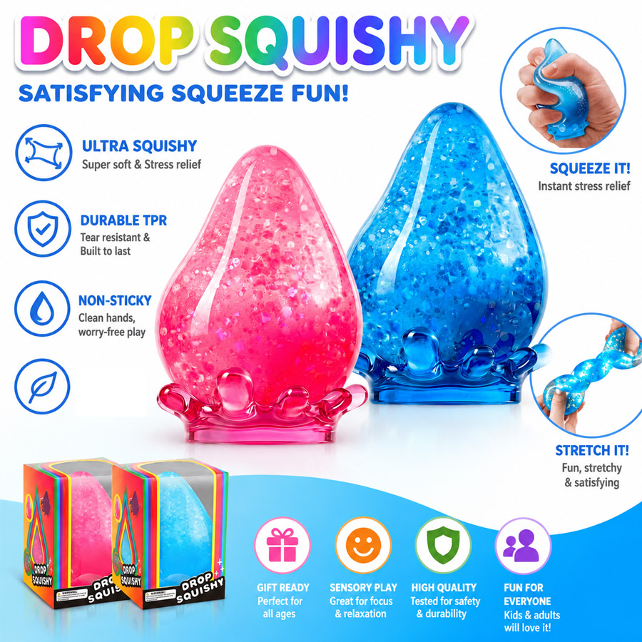 Party Games Graduation - Nouveauté 2026 Jouets Squishy à Rebond