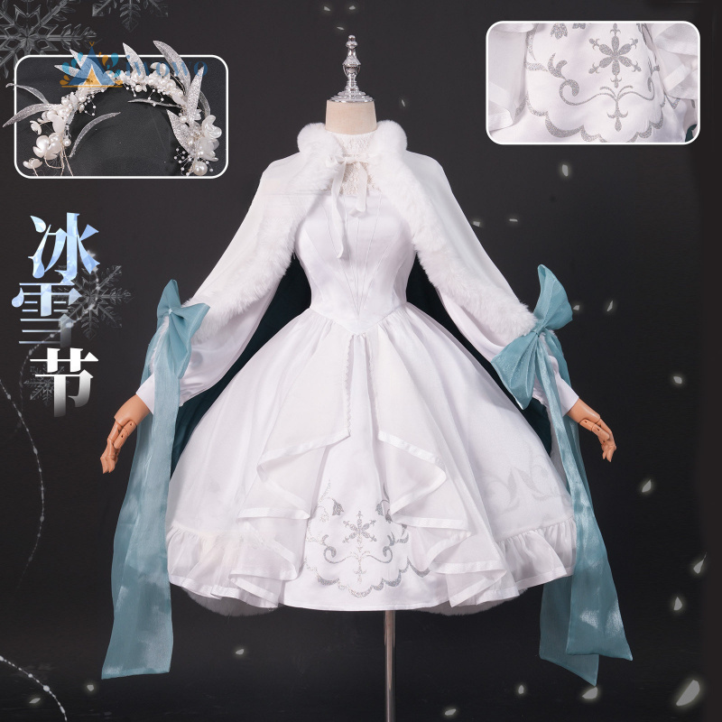Party Games New - Costume de cosplay Emma Woods, uniforme