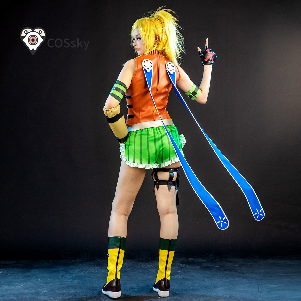Party Games New - Costume de cosplay Rikku du jeu