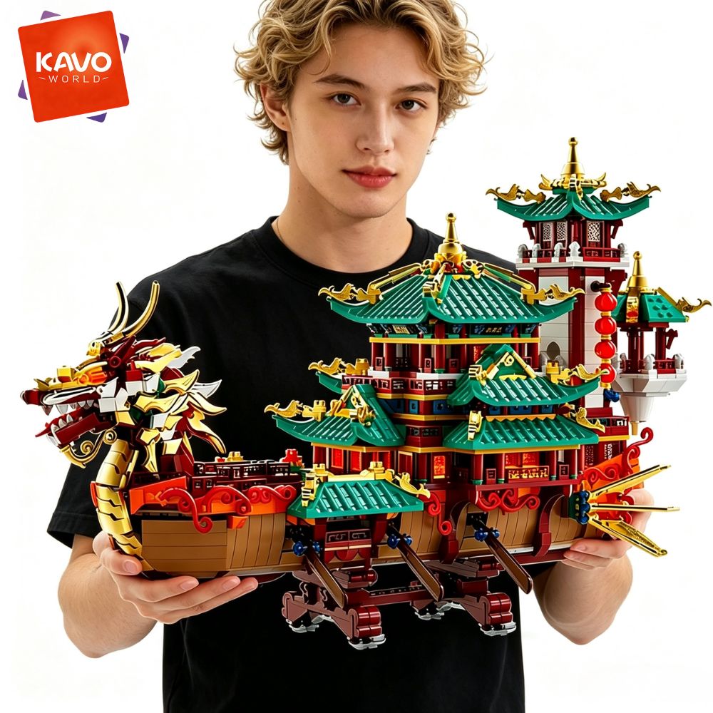 Party Games Meaning - KAVOWORLD 2453 pièces Blocs de construction