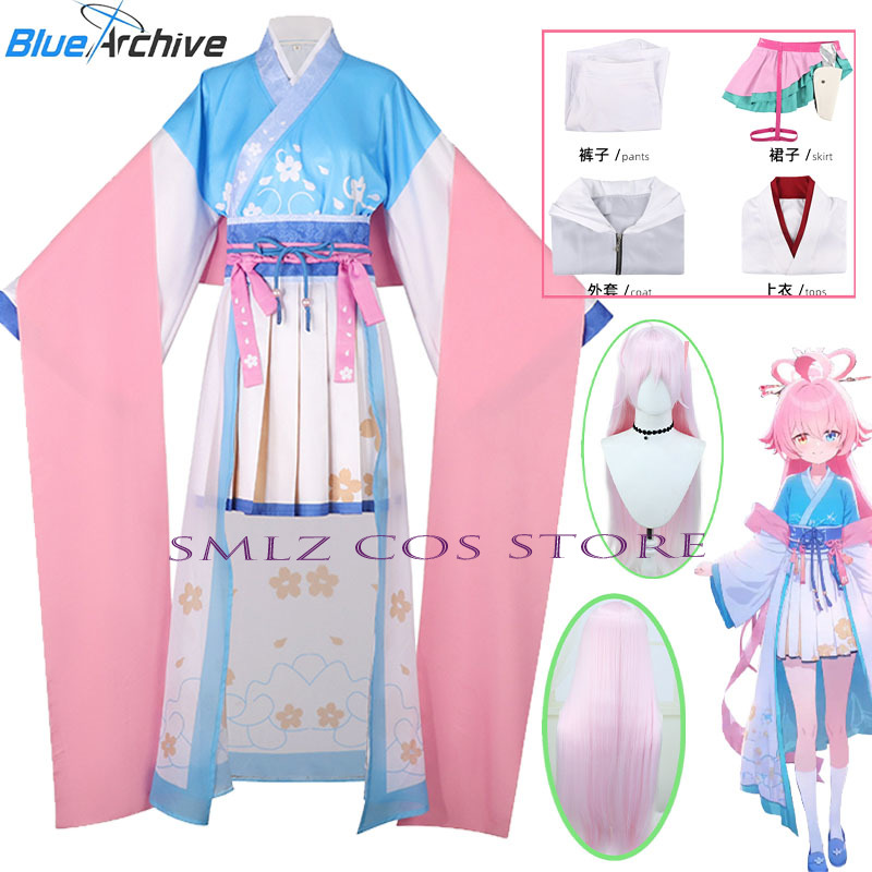 Party Games Kit - Costume de cosplay Game Blue Archive