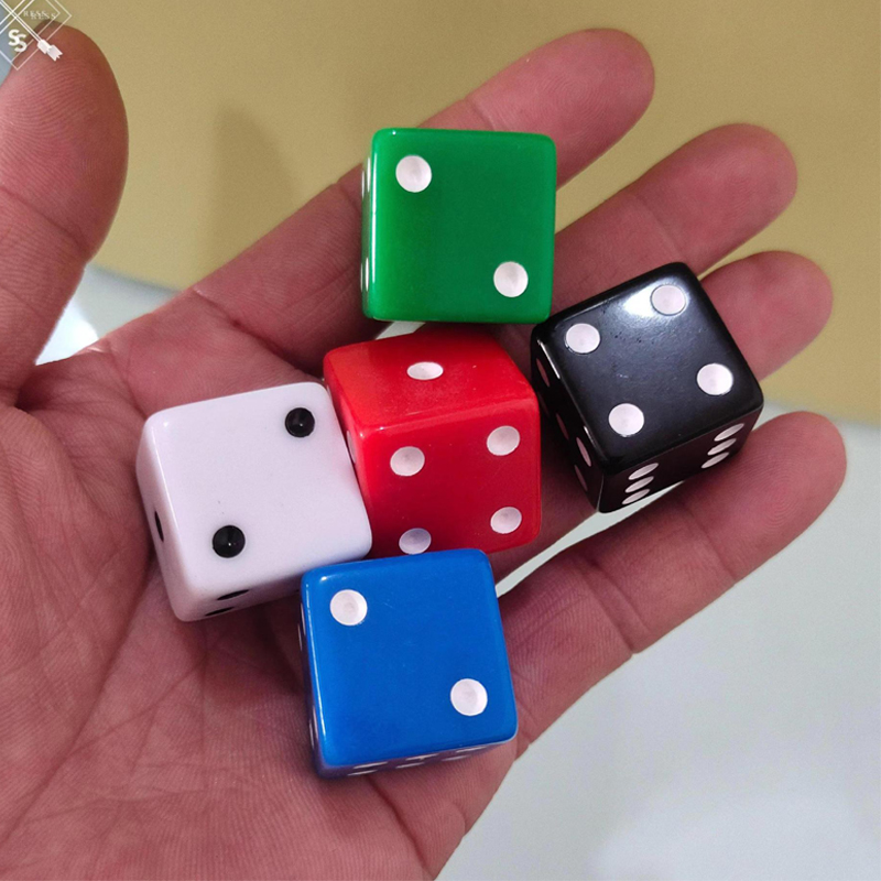 Cubes de dés carrés D6 25MM av - Party Games Animals avis et prix