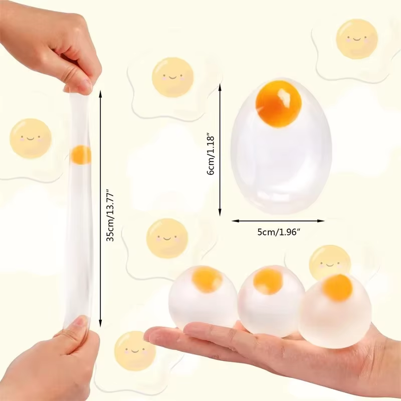 Balle Squishy Funky Egg - Joue - Party Games Graduation avis et prix