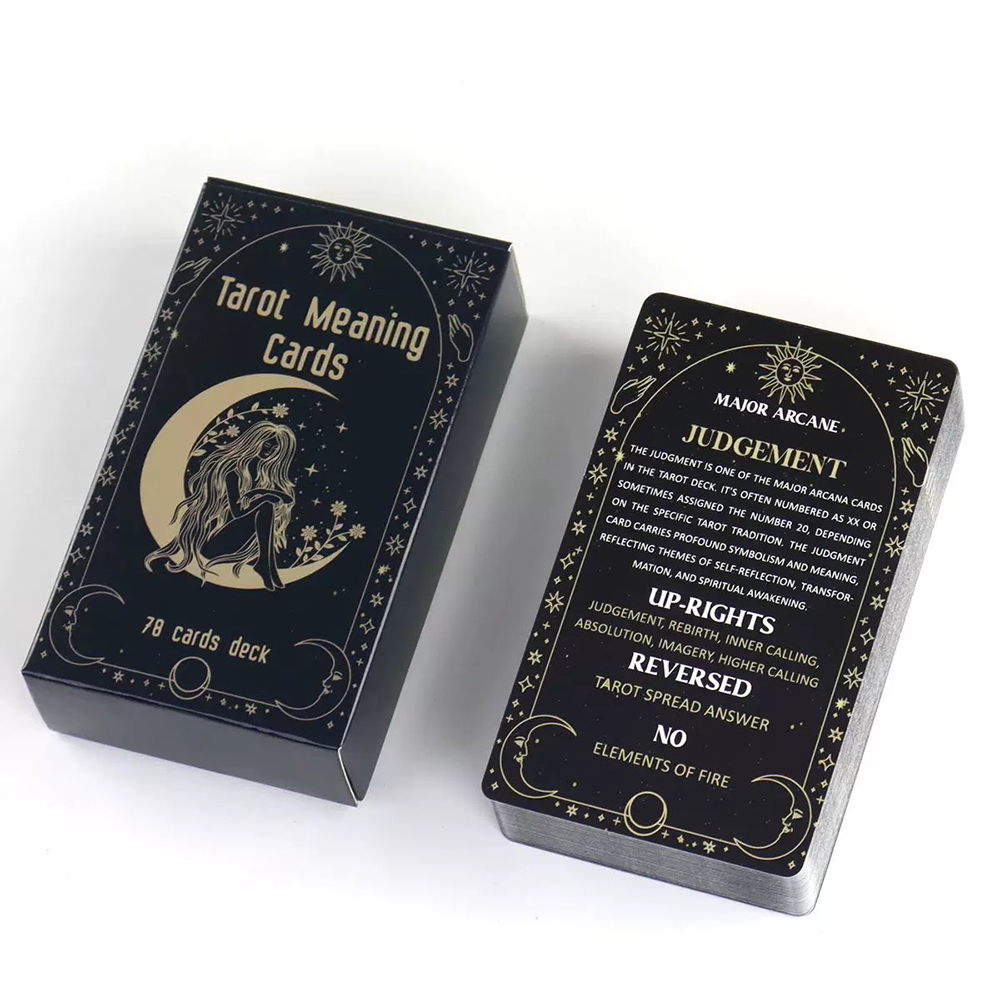 78 cartes/jeu de cartes de tar - Party Games Meaning avis et prix