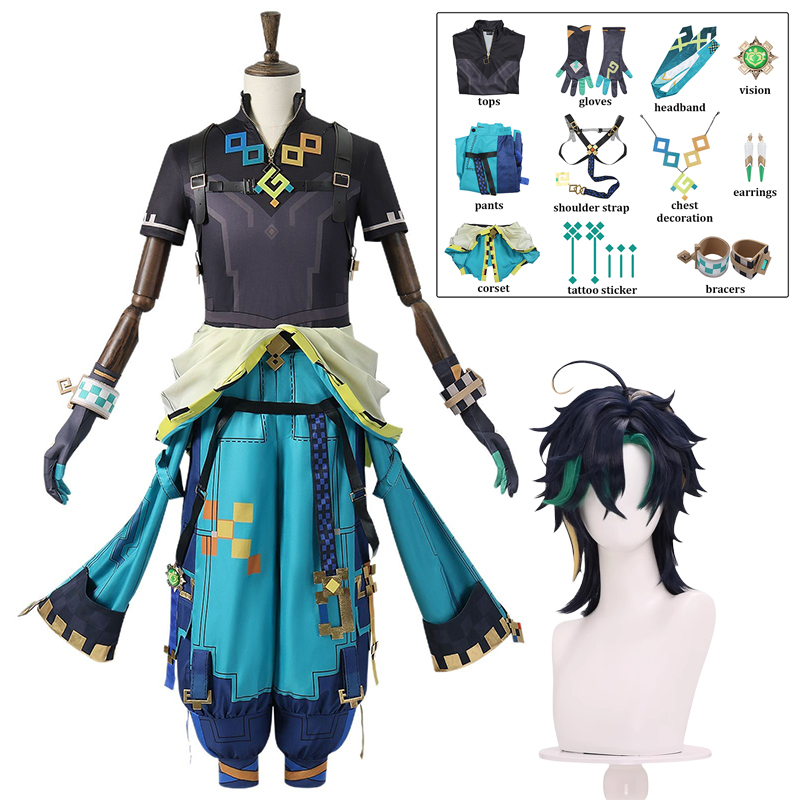 Kinich Cosplay Genshin Impact  - Party Games Kit avis et prix