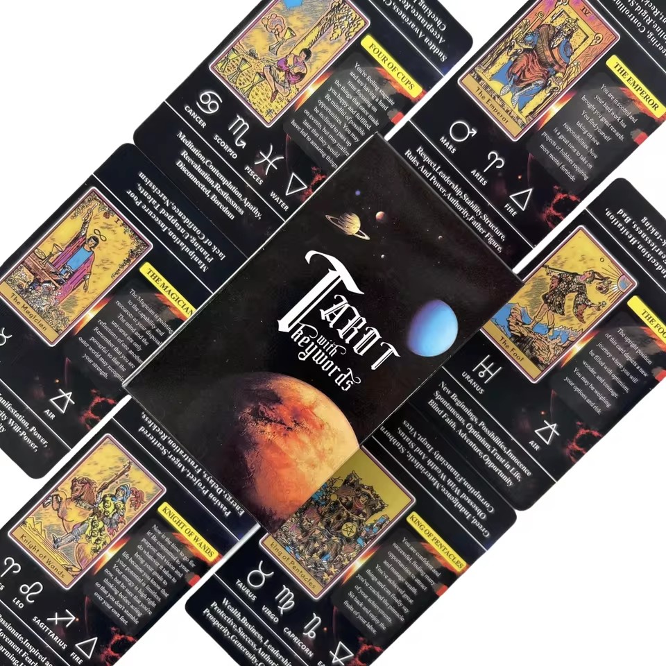 Cartes de tarot pour débutants - Party Games Meaning avis et prix