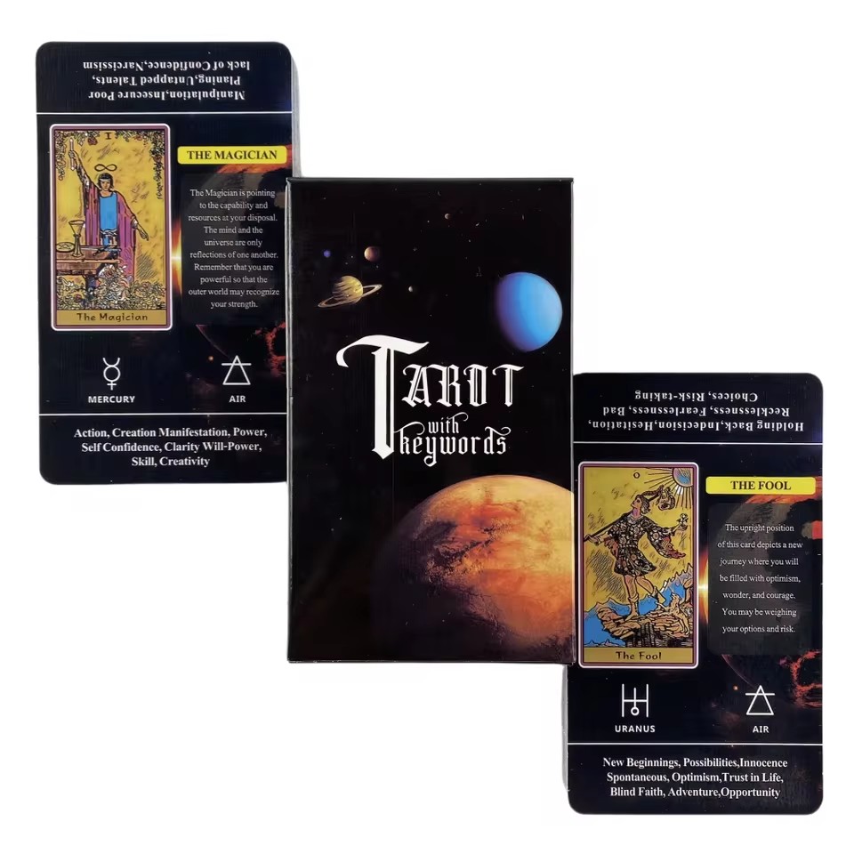 Cartes de tarot pour débutants - Party Games Meaning avis et prix