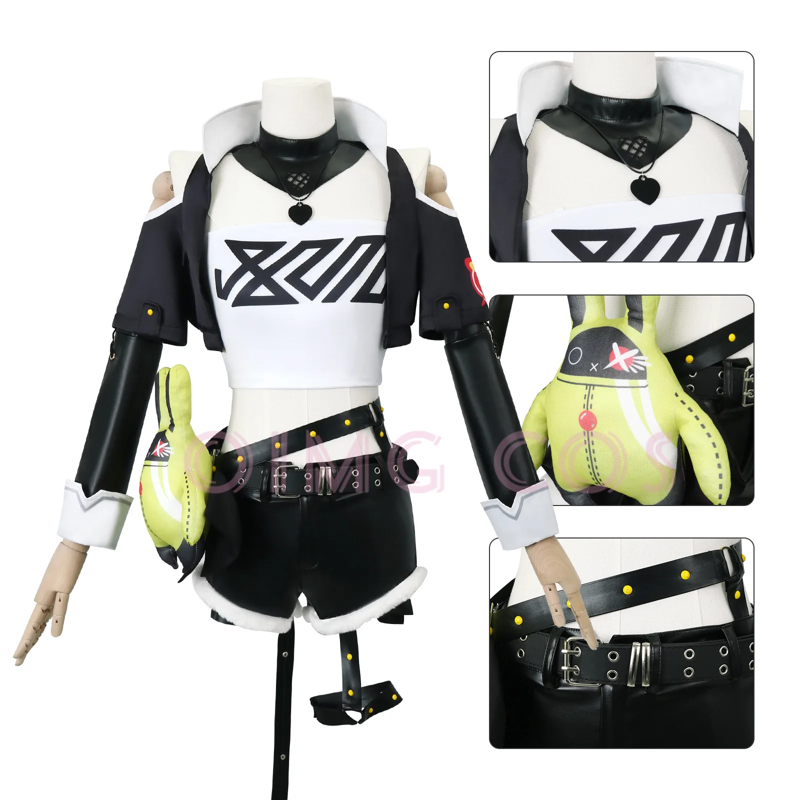 Costume de cosplay Nicole Dema - Party Games Kit avis et prix