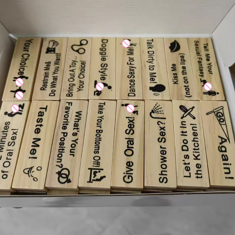 48 pièces jeu de blocs de sexe - Party Games Ideas For Adults avis et prix