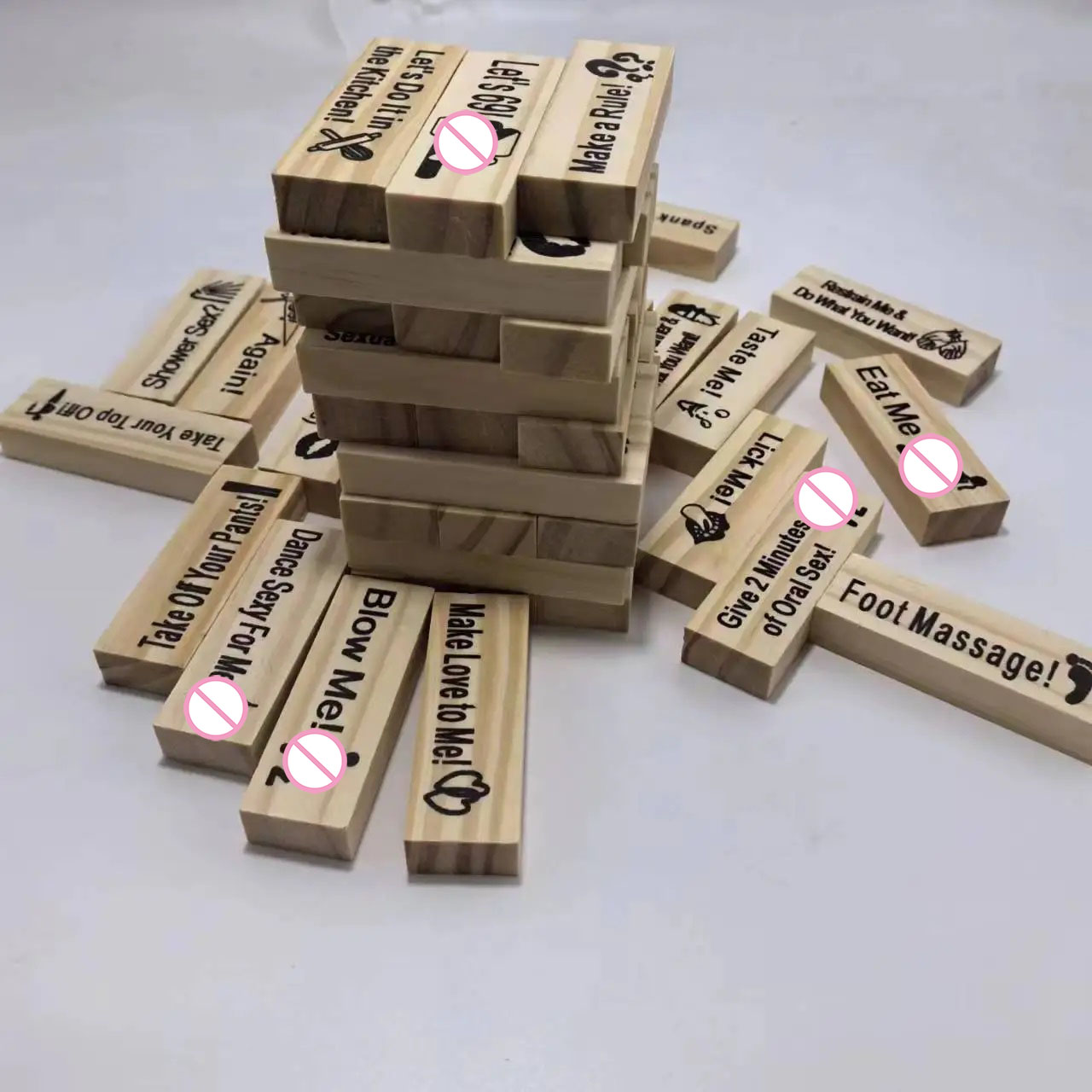 48 pièces jeu de blocs de sexe - Party Games Ideas For Adults avis et prix