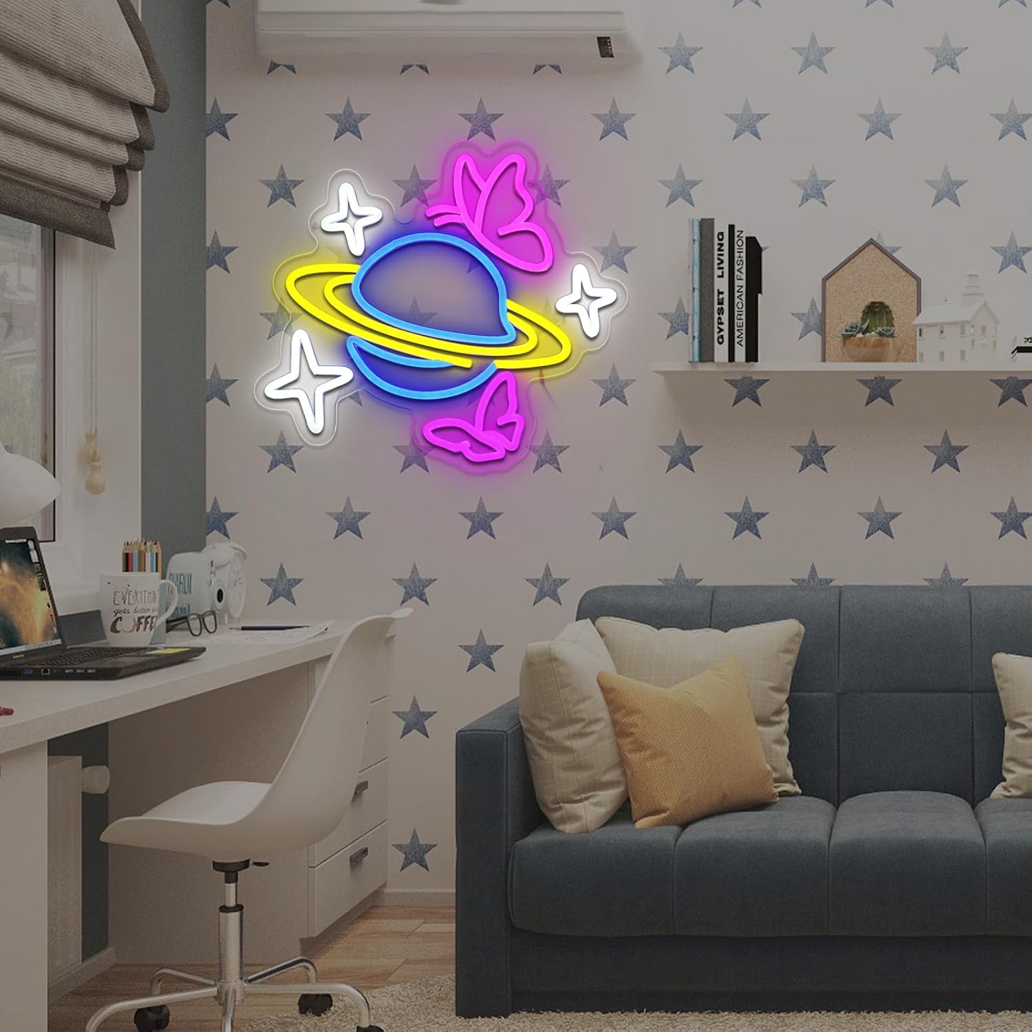 Enseigne néon LED USB à intens - Party Games Shop avis et prix