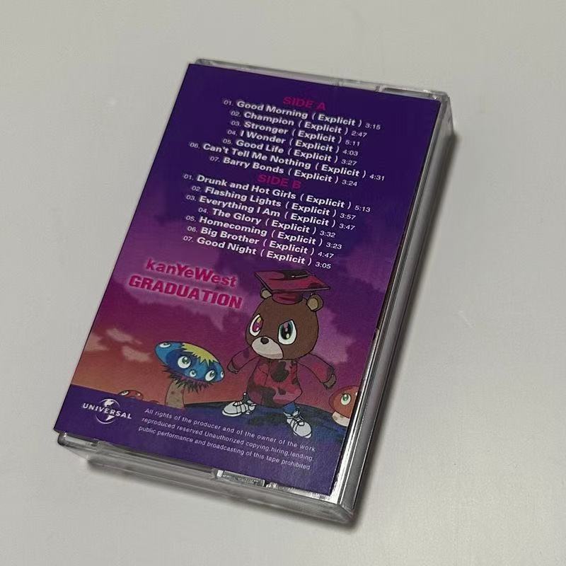 Cassette musicale Rap Kanye We - Party Games Graduation avis et prix