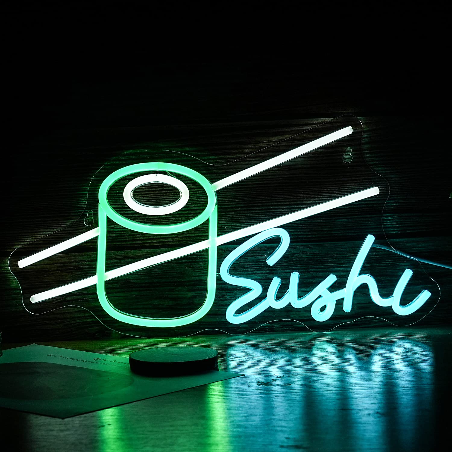 Sushi enseigne au néon Bar ver - Party Games Shop avis et prix