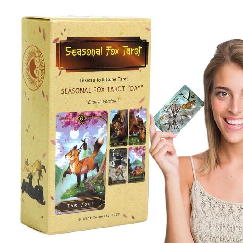 Jeu de tarot oracle renard sai - Party Games Meaning avis et prix