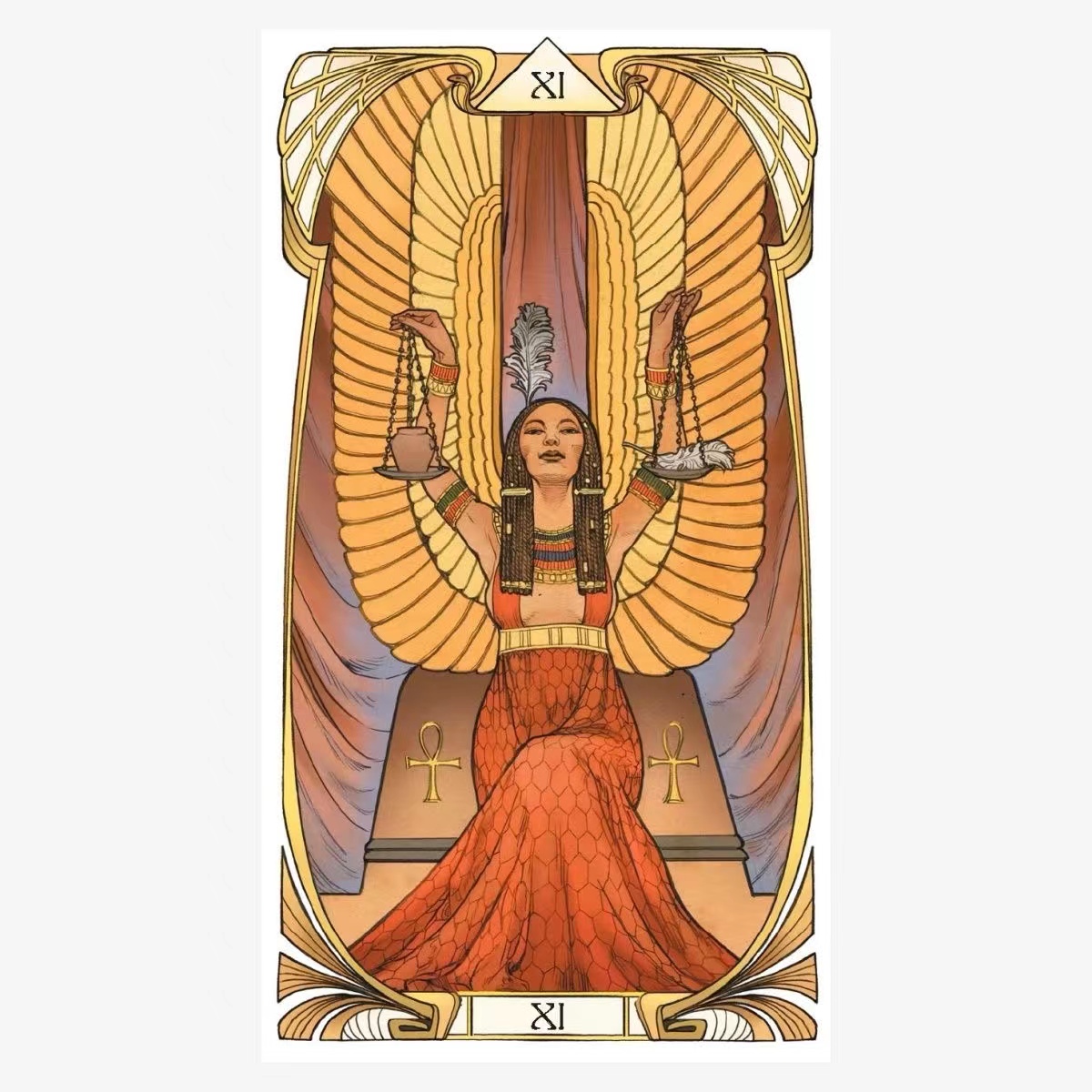 Cartes de tarot d'art égyptien - Party Games Meaning avis et prix